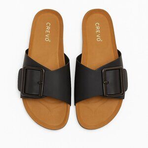 Crevo Celina Sandals Black Size 9